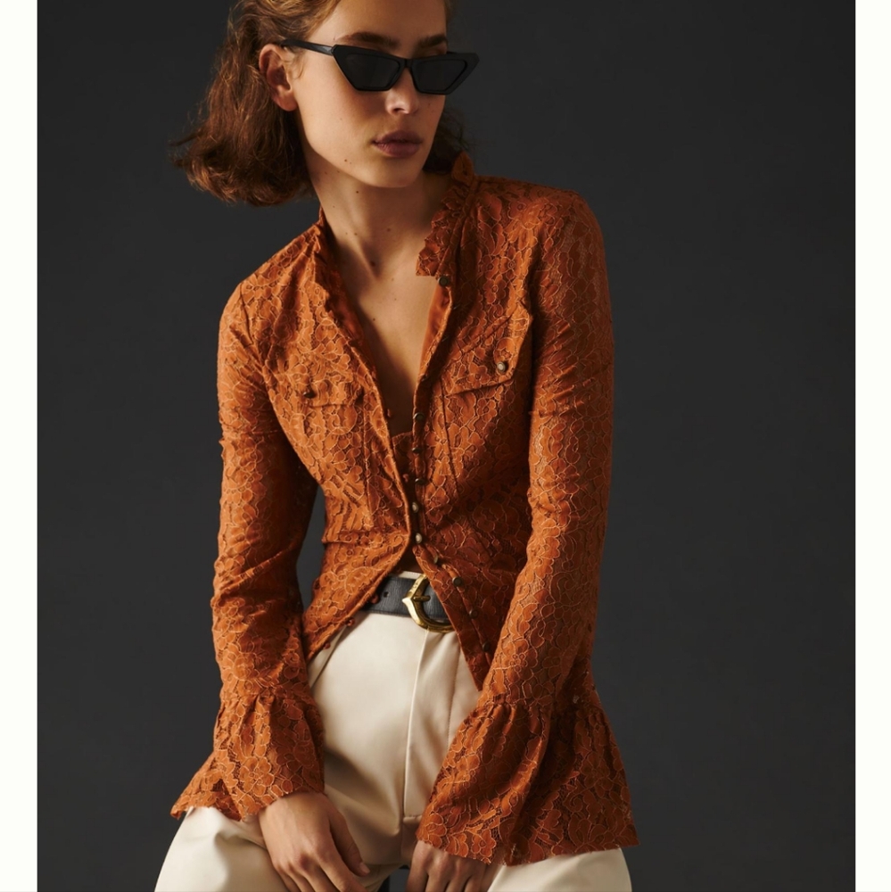 Anthropologie Blouse